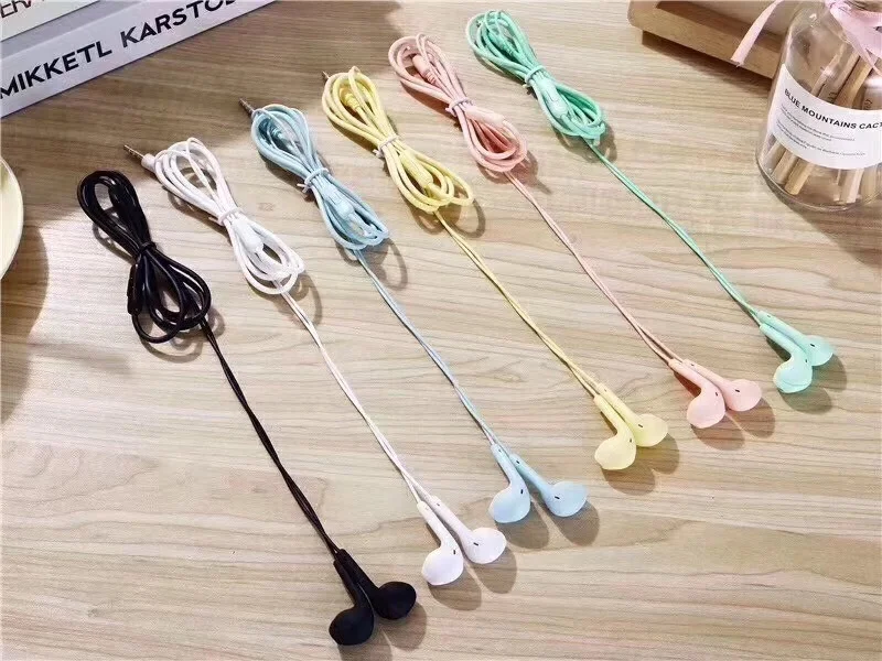High Quality Earphone In-Ear Headset Heavy Bass Headphone 3.5mm Jack Wired Earphones for Samsung Huawei Xiaomi