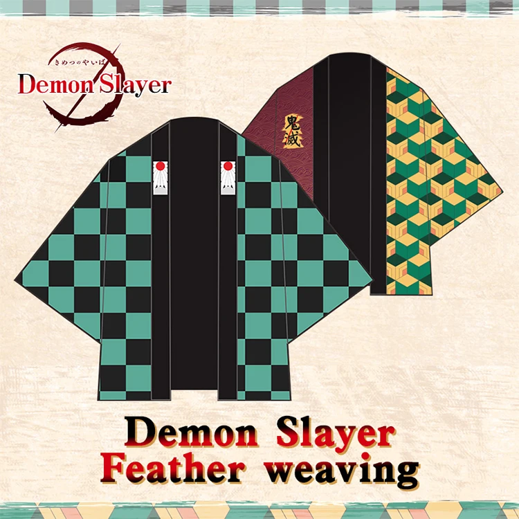 
Anime Demon Slayer knit clothes Kamado Tanjirou Kamado Nezuko Agatsuma Zenitsu Tomioka Giyuu clothes 