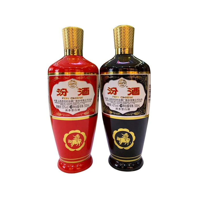 Китайский белый ликер 500 мл 42% Vol легкий аромат Baijiu