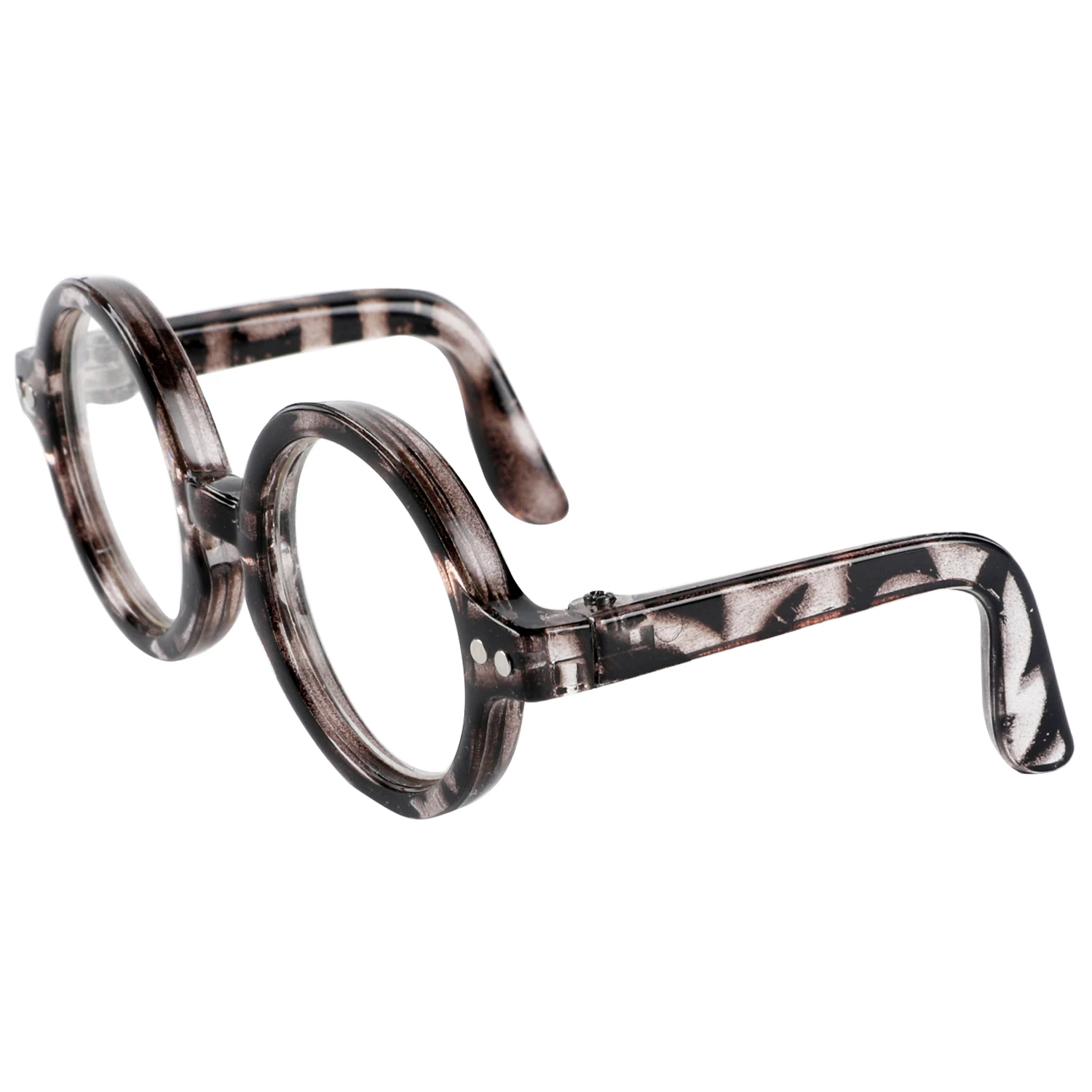 Retro pet sunglasses Bean-flower frame all match cat and dog decorative mirror Plastic rice nail 8CM pet sunglasses