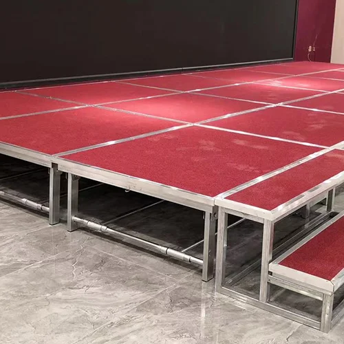Steel folding stage custom size hotel indoor special stage