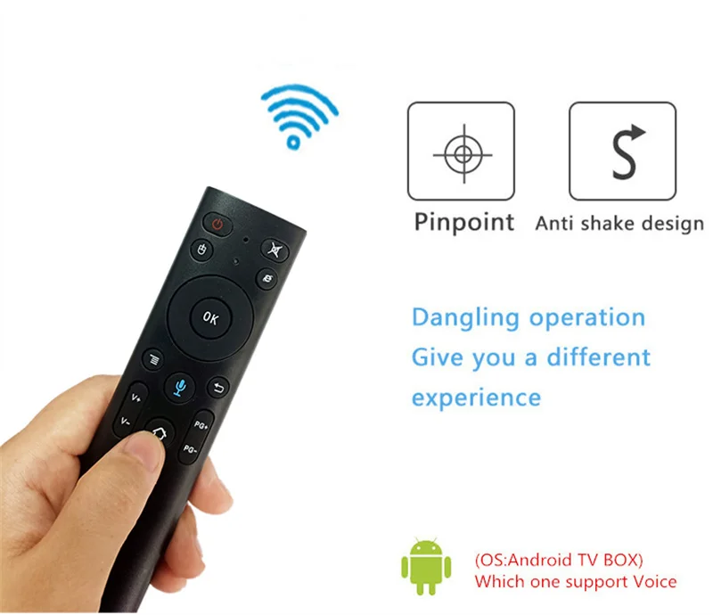 Q5  Air Mouse Voice Remote Control For Smart TV  Wireless 2.4G Voice Remote Control