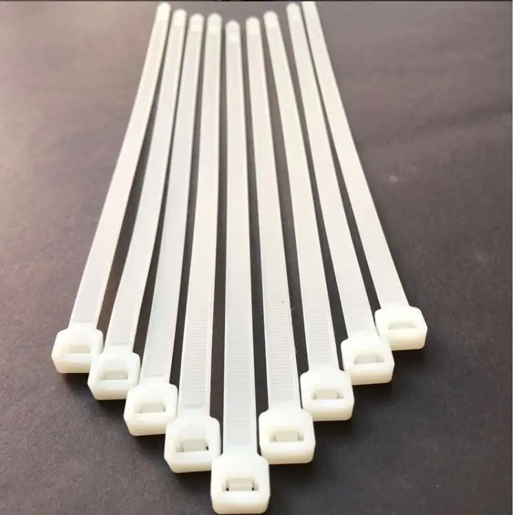 ELEWIND  Self-locking plastic nylon   Cable Ties  Wire  Zip  Cable Tie  fastening ring cable tie white color 3*100
