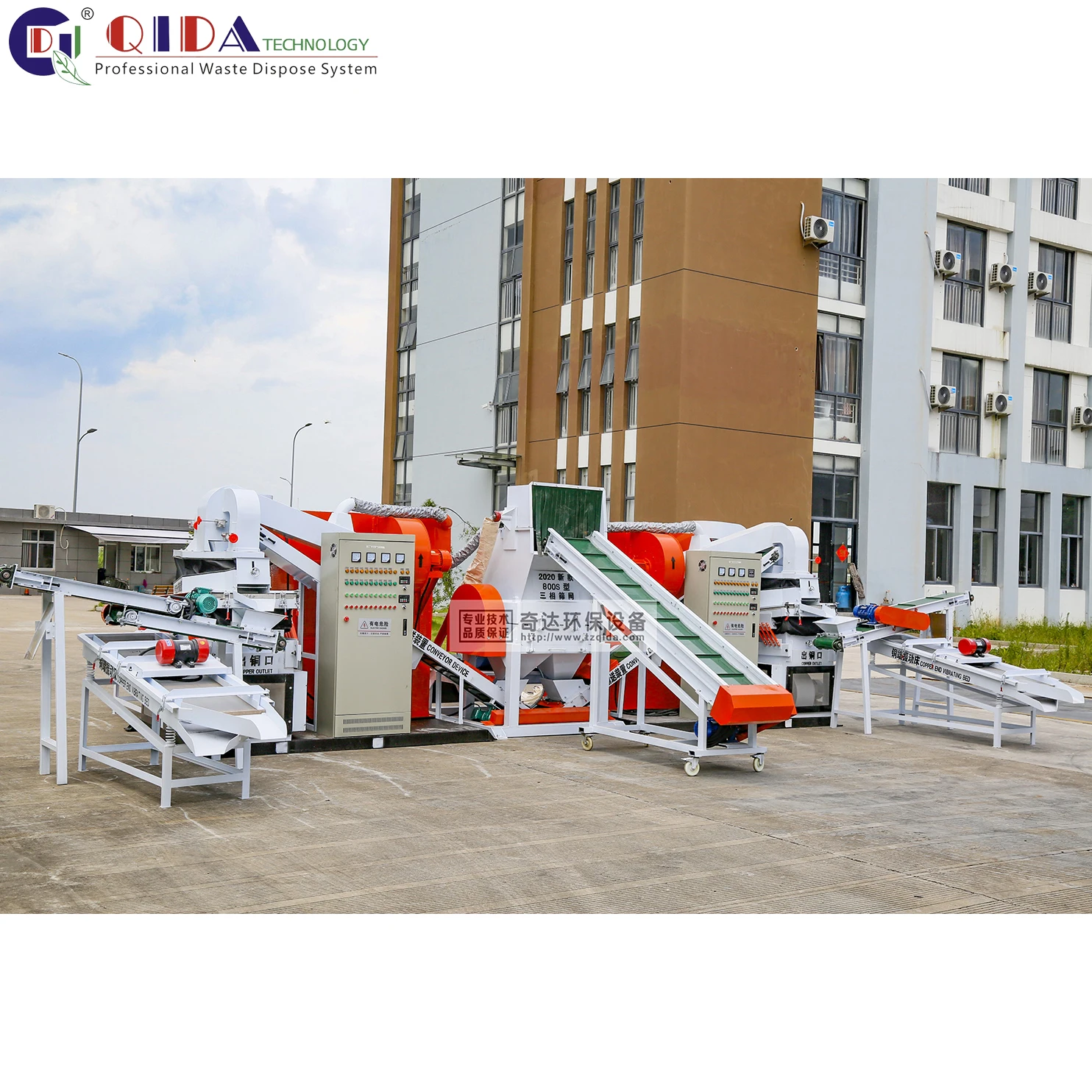 QD-800S Cheap Waste Cable Wire Recycling Machine Scrap Copper Wire And Cable Granulator Recycling Machine