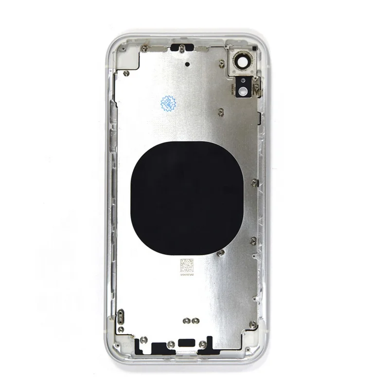  Корпуса для задней крышки аккумуляторной батареи мобильного телефона Iphone X XS Max XR средняя рамка с логотипом на
