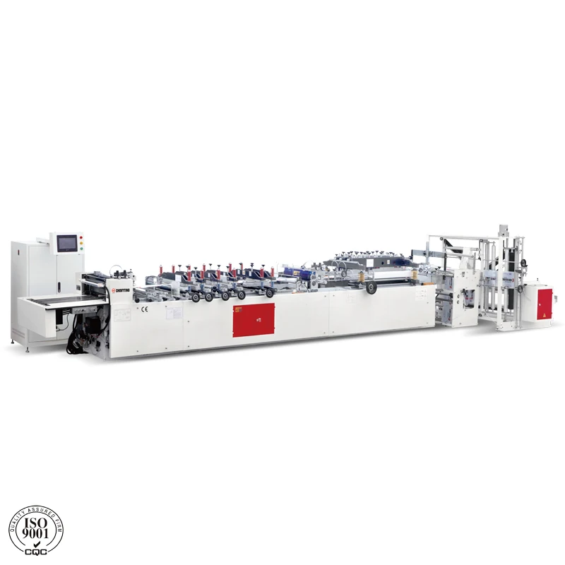 paper ldpe laminated material paper pouch making machine bag sealing and cutting machine