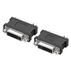 Dvi extender straight connector dvi (24+5) high-definition adapter dvi female to female computer television connector