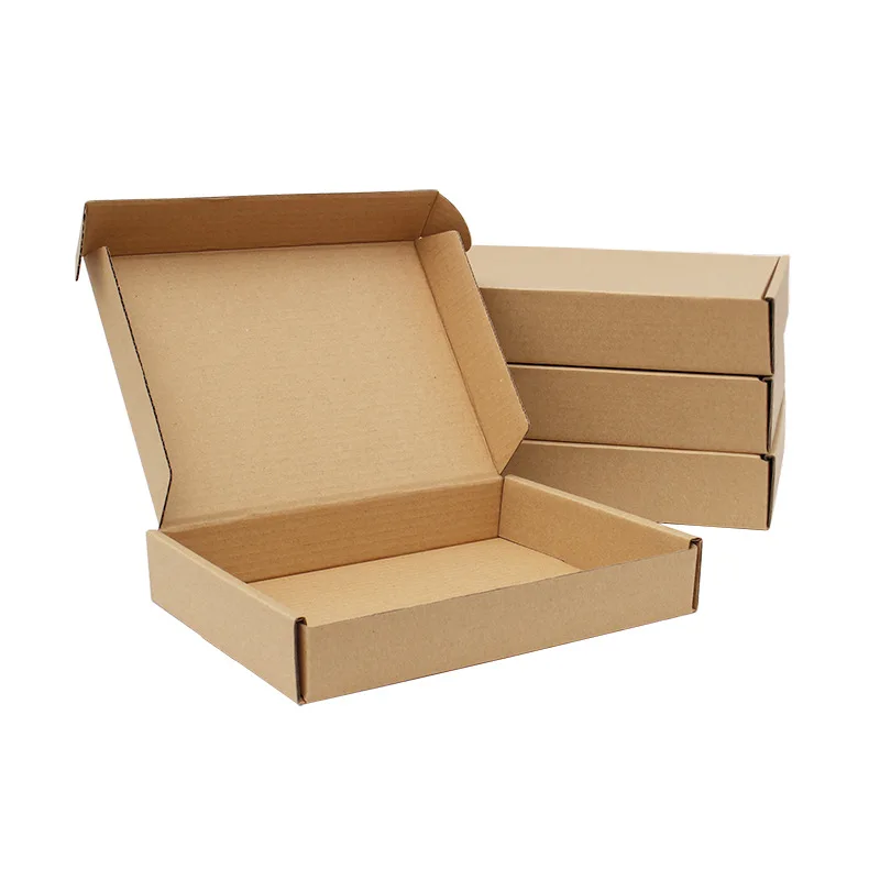 customized color printed wholesale price high quality clothing paper board kraft mailer express packaging box for shipping goods