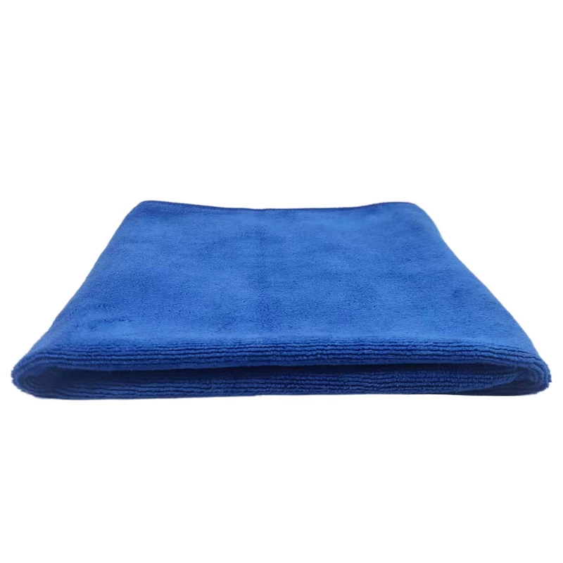 400Gsm Weft Knitting Car Detailing Microfiber Towels 80% Polyester 20% Polyamide Microfiber Brushed Car Drying Towel