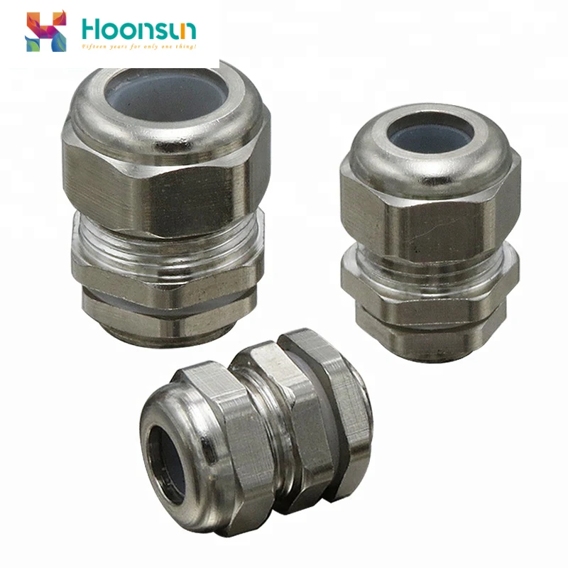 Silicon Rubber Insert Type Metal Waterproof Cable Glands
