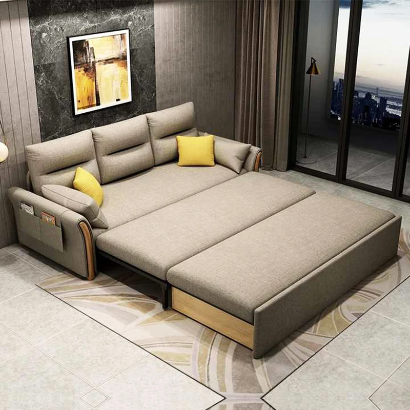 Sofa Bed Furniture Comfortable Couch Bed Sofa Living Room Modern Folding Sofa Bed with Storage