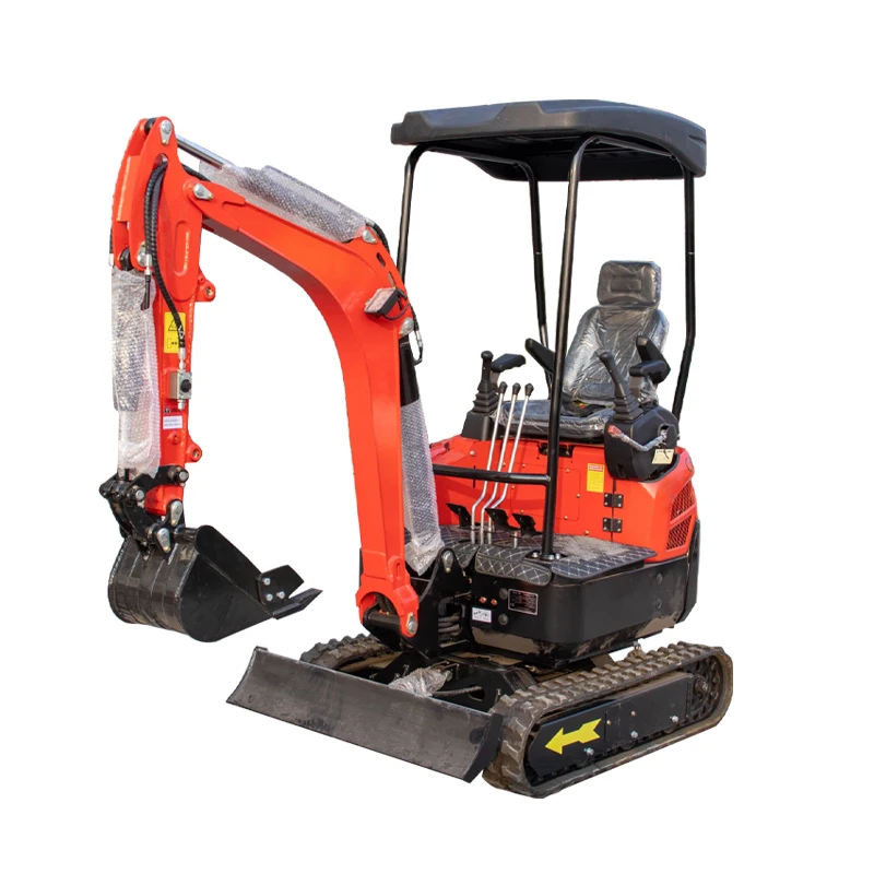 FREE SHIPPING China Cheap Small Digger Wholesale Micro Compact Mini Excavator 1.8 Ton Bagger Prices for Sale with EPA/CE/EURO