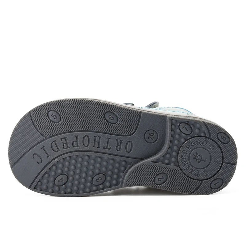 Princepard Orthopedic Summer Sandals for Kids with Ankle and Arch Support to Correct Kid Flat Feet and Tiptoe Walking