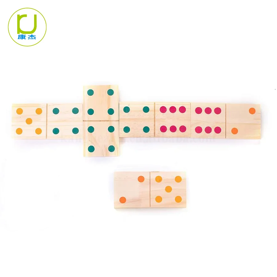Outdoor Customized Game Giant Dominoes Set for Family Fun OEM Custom (28 PCS)