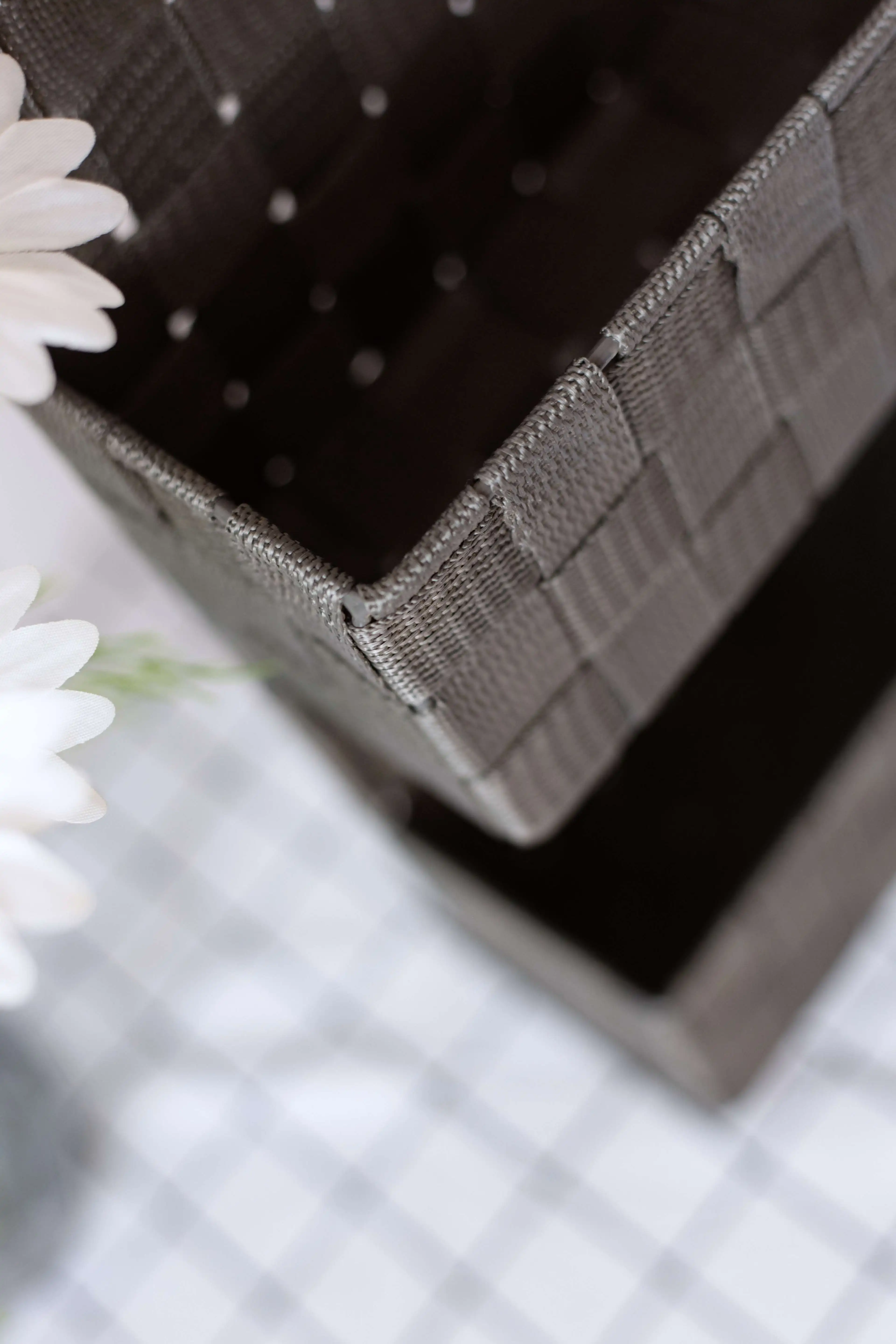 Best selling on Amazon in 2024 Bathroom organizing and  basket Wall mounted ribbon storage