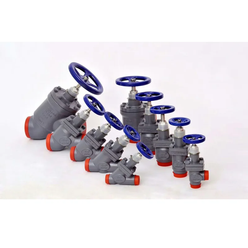 Ammonia refrigeration stop / expansion / safety valves