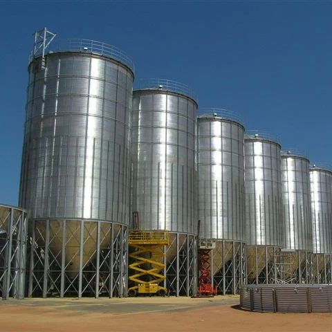 10000Ton Wheat Flour Storage Bins With Overall Silo System Solution