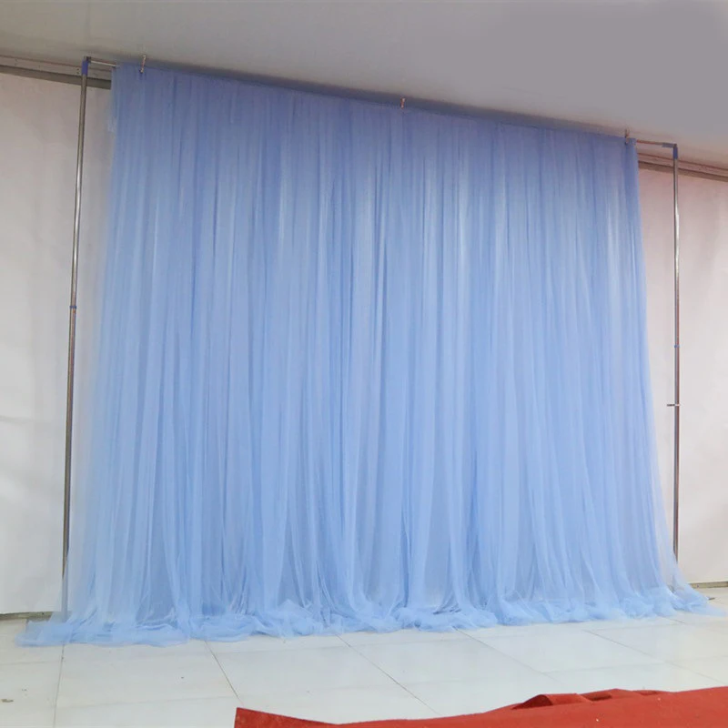 2m*3m light pink backdrop board church decoration stage curtain  party wedding  for sale