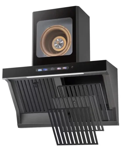 Home Appliance Kitchen Large Suction Top Side Double Suction Range Hood 7-shaped Can Be Customized