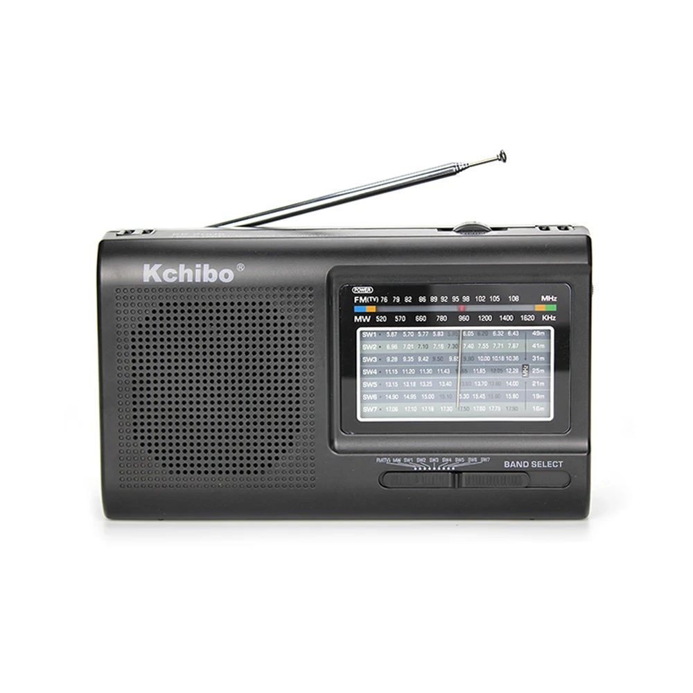 Портативный радиоприемник DSP fm mw sw1-7 9 band radio Kchibo radio KK-2005