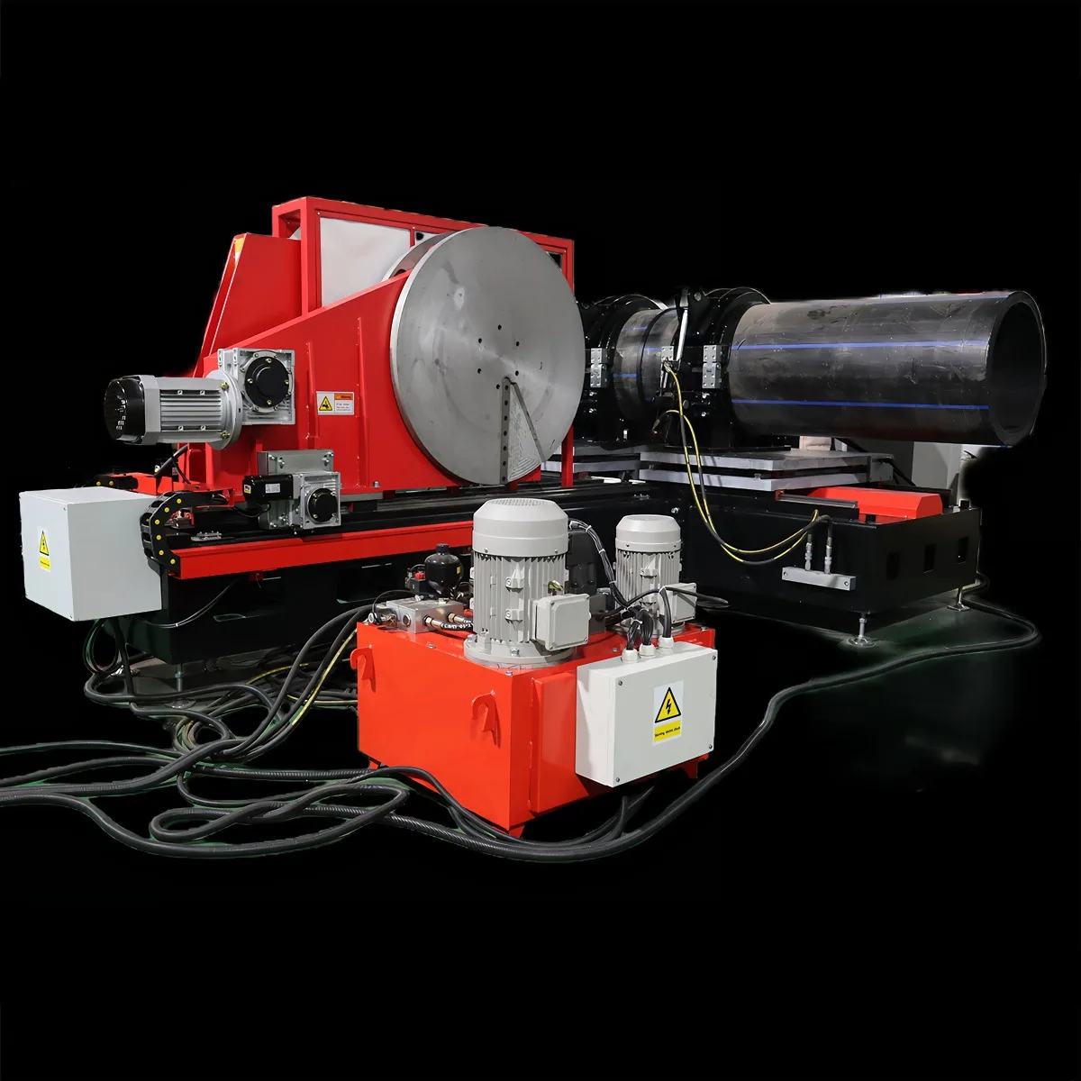 Aluminum workshop machinery SHBG630 workshop fitting angle welder for welding pe pipe