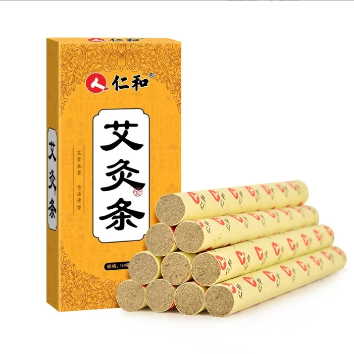 3-years smokeless moxa sticks for Moxibustion Acupuncture moxa Roll Moxibustion Burner Wormwood traditional chinese medicine