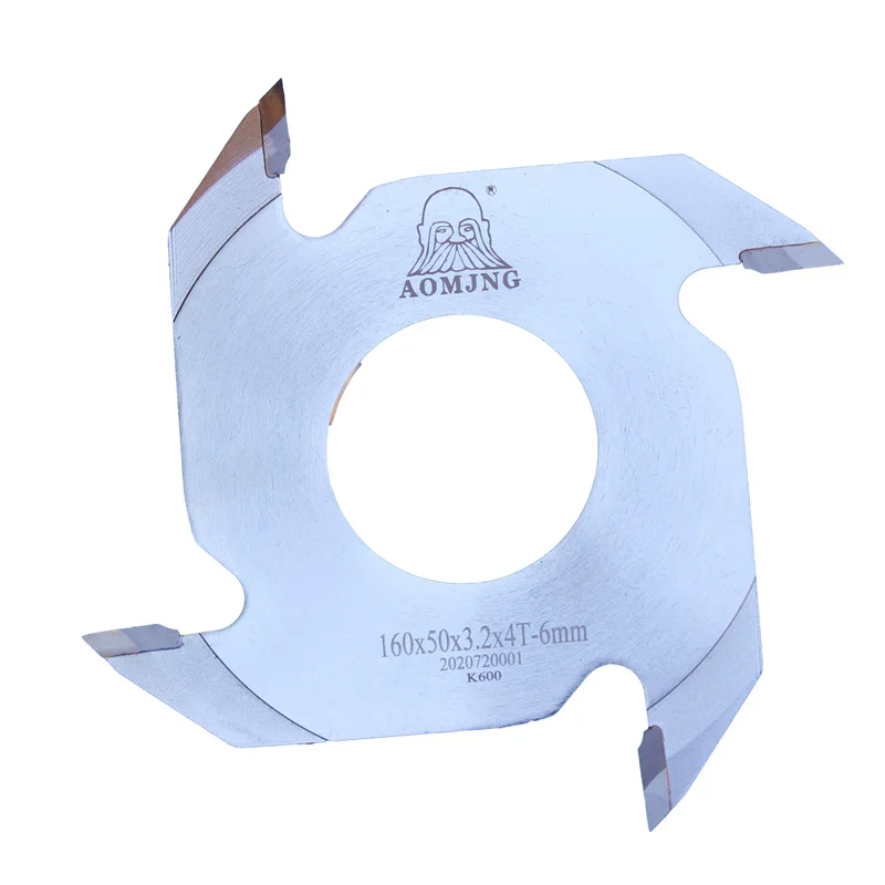 AOMJNG factory woodworking tools 4T finger joint cutter tenon jointer cutter