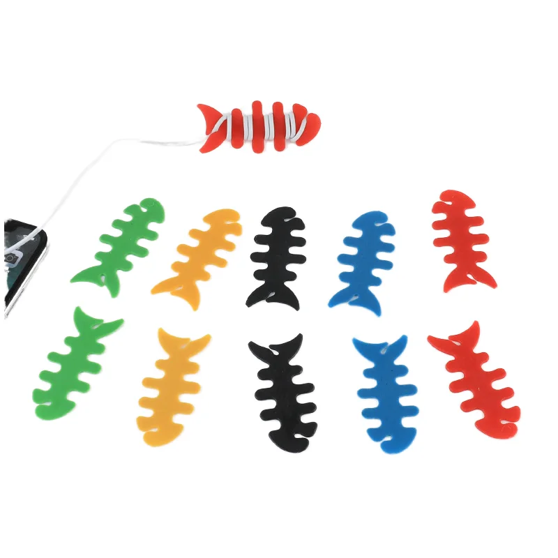 Portable Charger Cord Holder Round Storage Cable Winder Retractable Cable Management Flexible USB Wire Cord Storage Reel Box HH