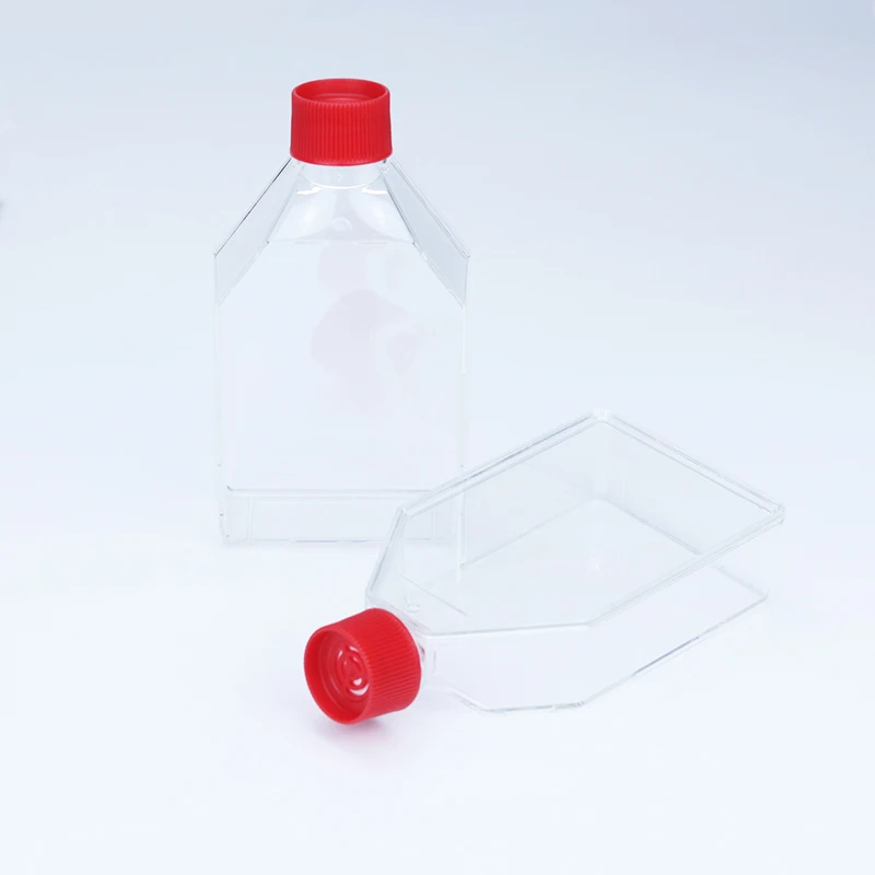 Disposable T25 /T75 /T175  cell culture flasks sterile cell culture flask