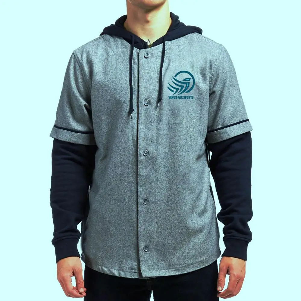 Custom letter embroidered baseball shirt style wholesale baseball jersey v neck 100% polyester for men baseball jersey