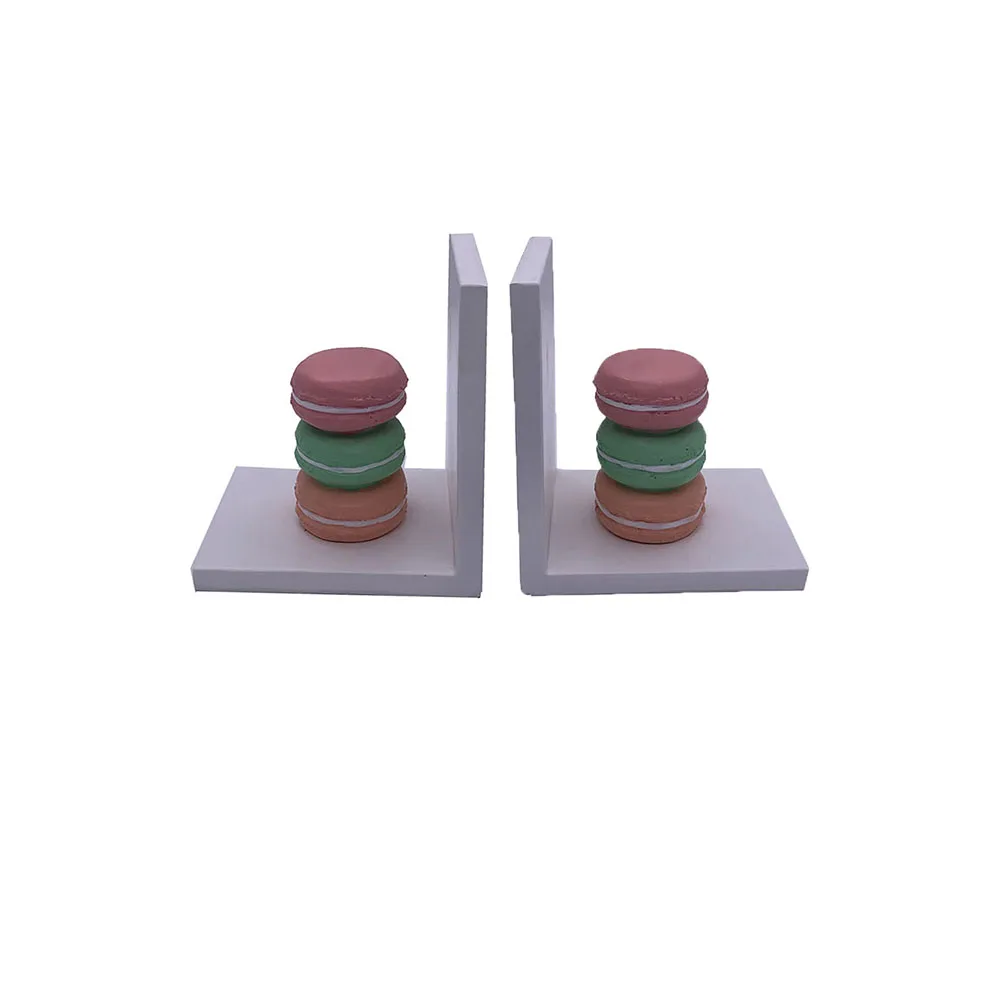  Современный новый креативный дизайн полимерная домашняя директива Macaron Bookends для подарков Прямая продажа с