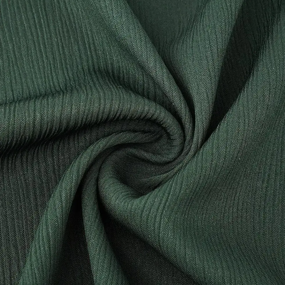 High Quality Soft Arabic Thobe Polyester Viscose Fabric Plain Shirt Fabric Arab Thobe Fabric
