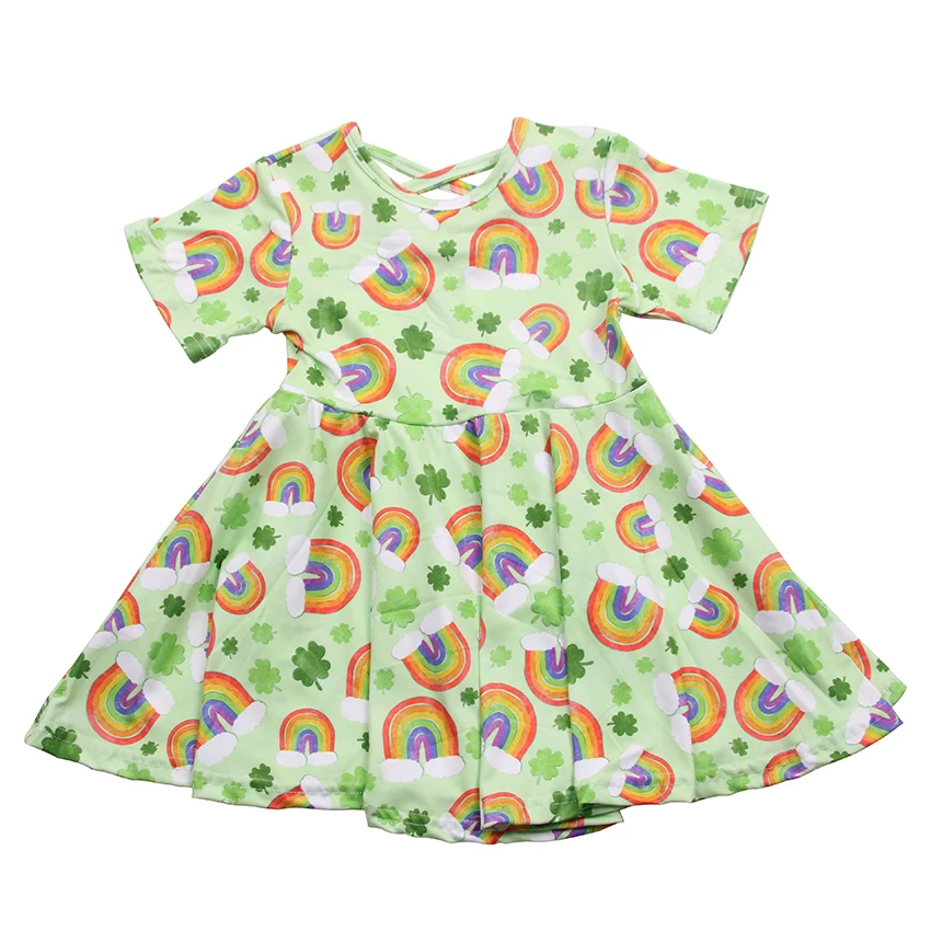 Детское платье с коротким рукавом