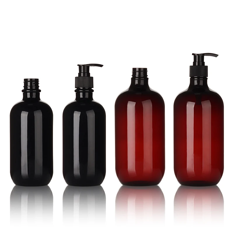 PET pump Shampoo bottle plastic bottle wholesale cosmetics press pump bottle
