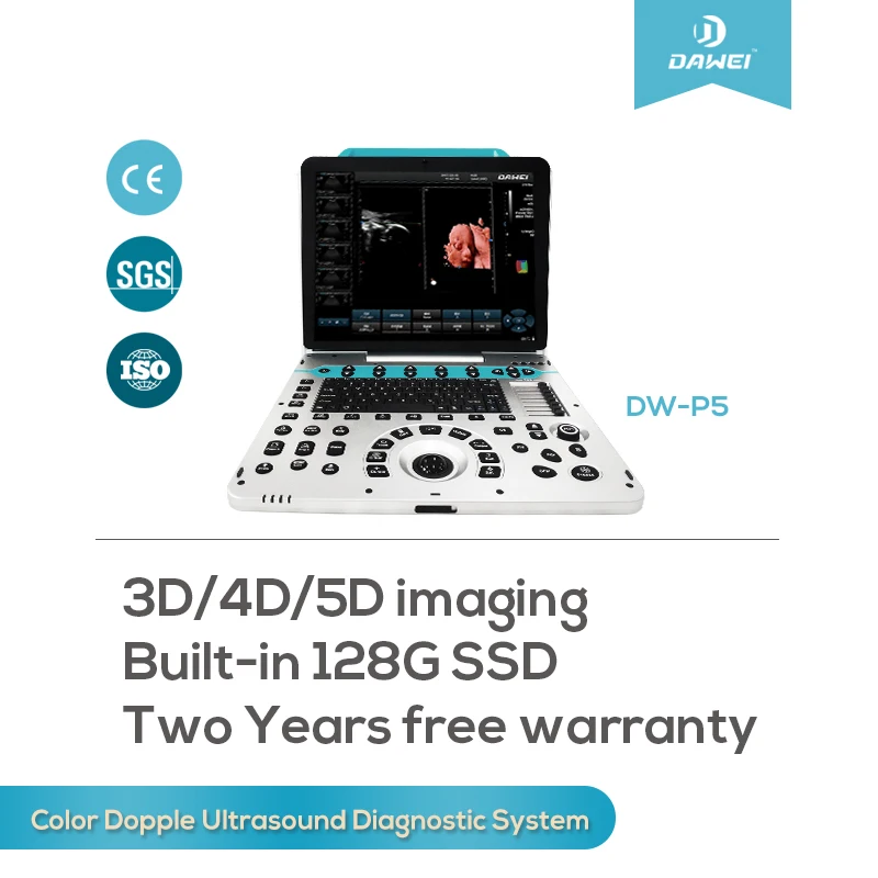 Perfect Obstetric Assistant DW-P50 4D Portable Ultrasound Ultrasonic Scanner Machines with Color Doppler for Sale