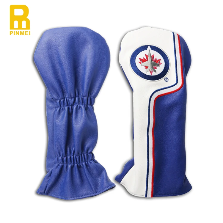 Golf Head Covers for Driver & Fairway Woods PU Leather Headcovers Designed to Fit All Woods and Drivers