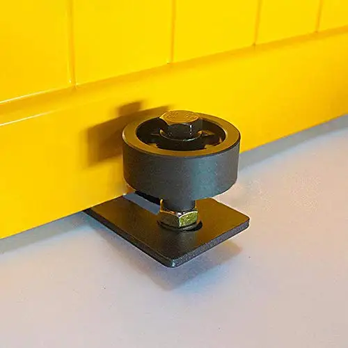 
sliding barn door floor guide for bottom adjustable roller flush design 