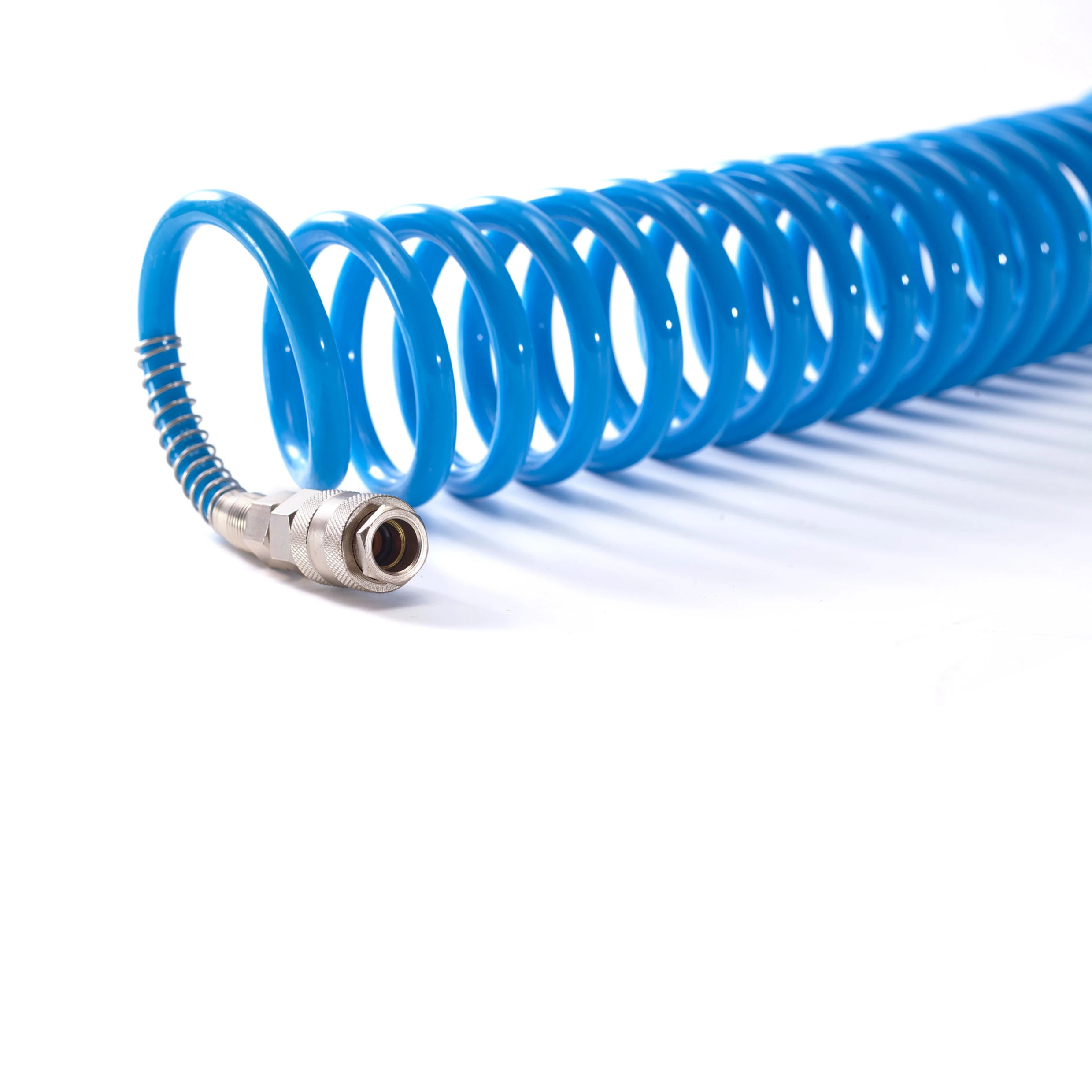 PU Recoil Spiral Pneumatic Hose Tube For Compressor Air Tool