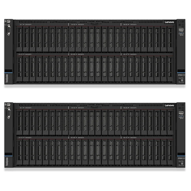ThinkSystem SR860V3 new 4U rack mounted server supports 4th generation central processing units