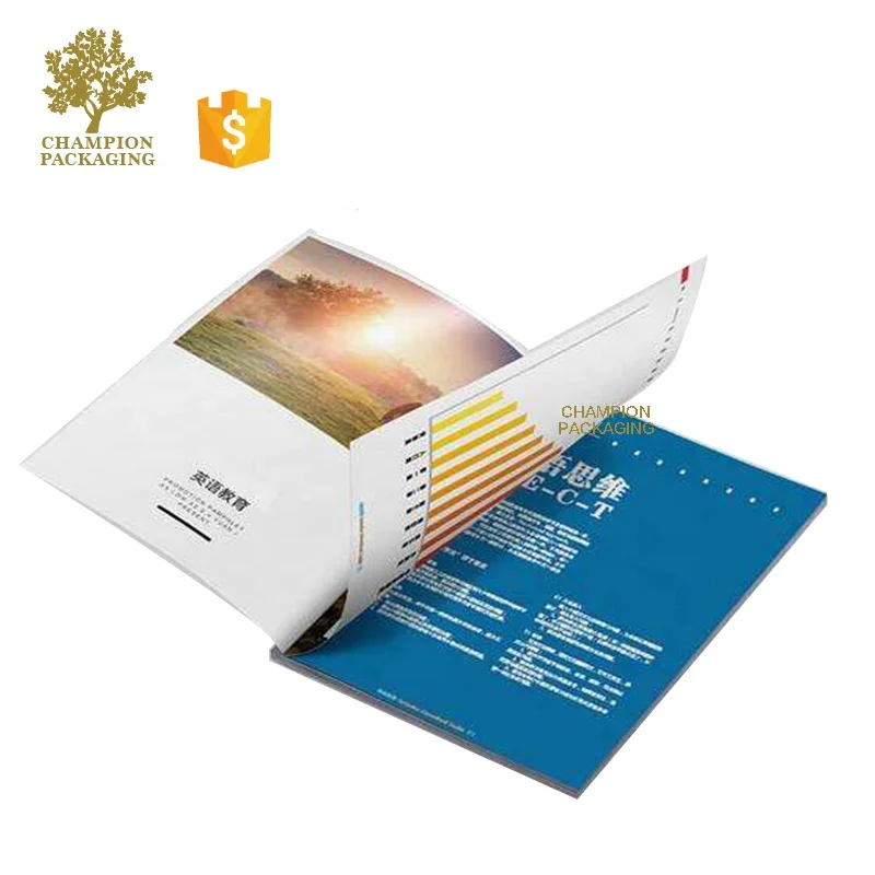 Индивидуальный идеальный переплет, дешевый журнал, печать брошюр, печать каталога