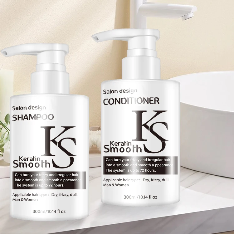 OEM/ODM 72 Hours Frizz Control Volumizing Biotin Shampoo Hair Growth Shampoo Salon Shampoo And Conditioner