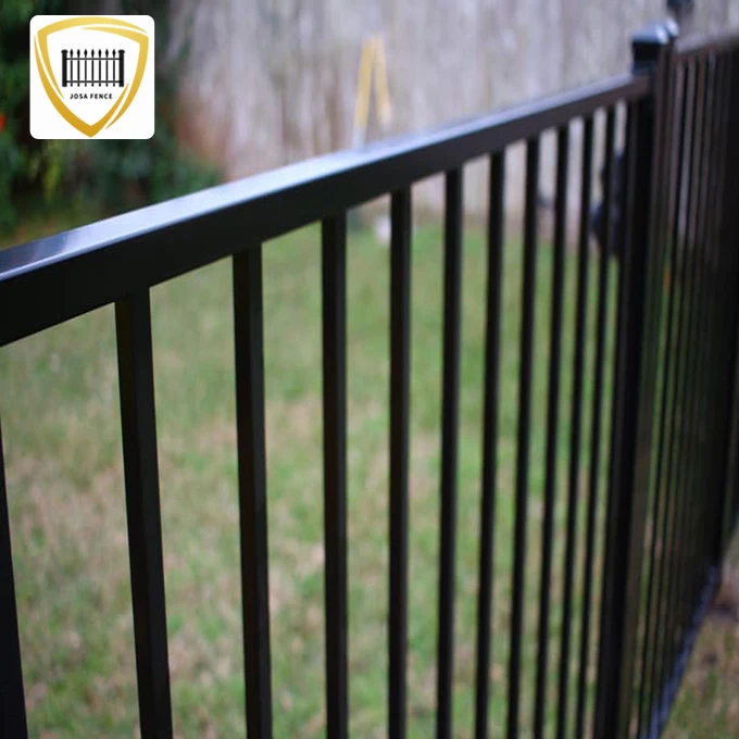 steel zinc fence roadside steel fence steel garden fencing