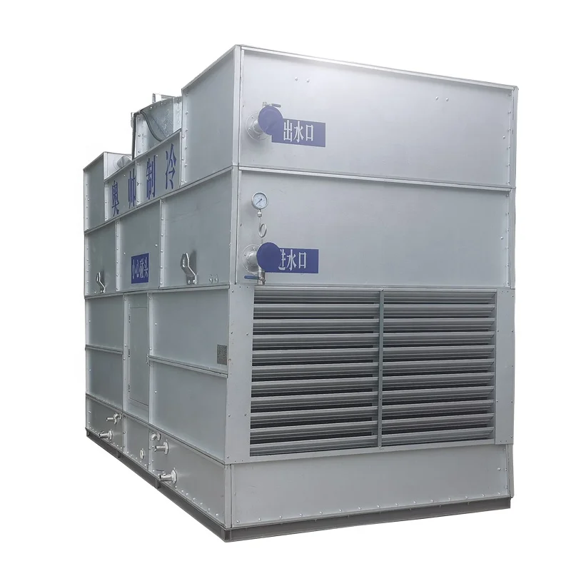 250m3/hr High Efficiency Aluminum-zinc Plate Closed Cooling Tower Price