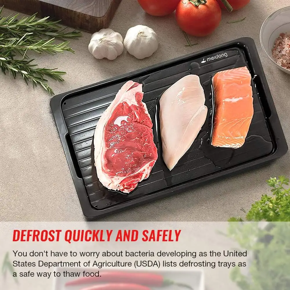 thawing plate board to defrost meat fast defrosting tray for frozen food