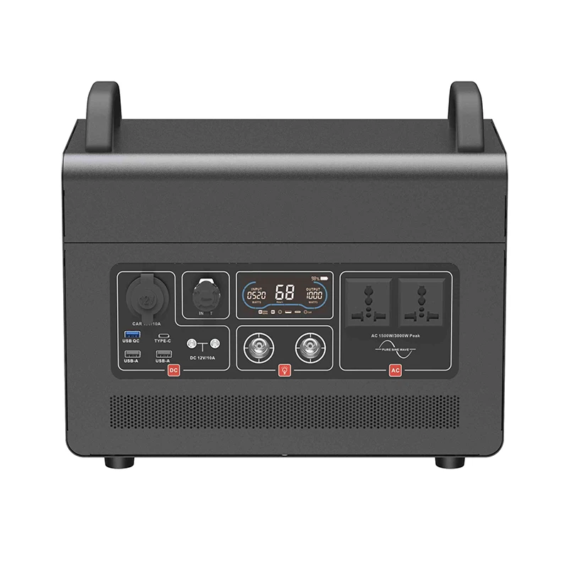 2000W Solar Power Station with LiFePO4 Battery