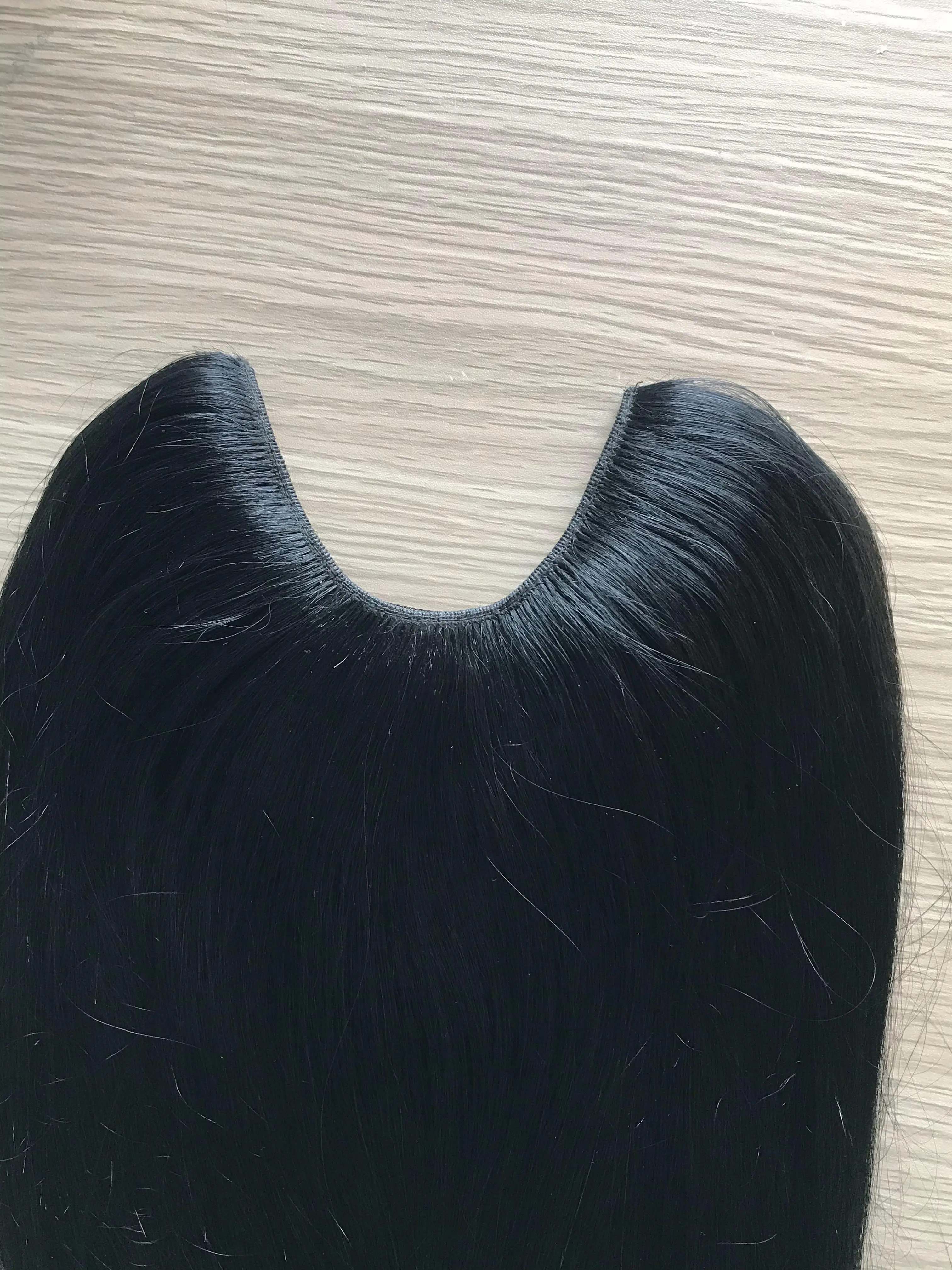 Premium Human Remy Virgin Cuticle Intact Double Drawn One piece Clip-ins Extension Seamless U Clip in Hair Extension