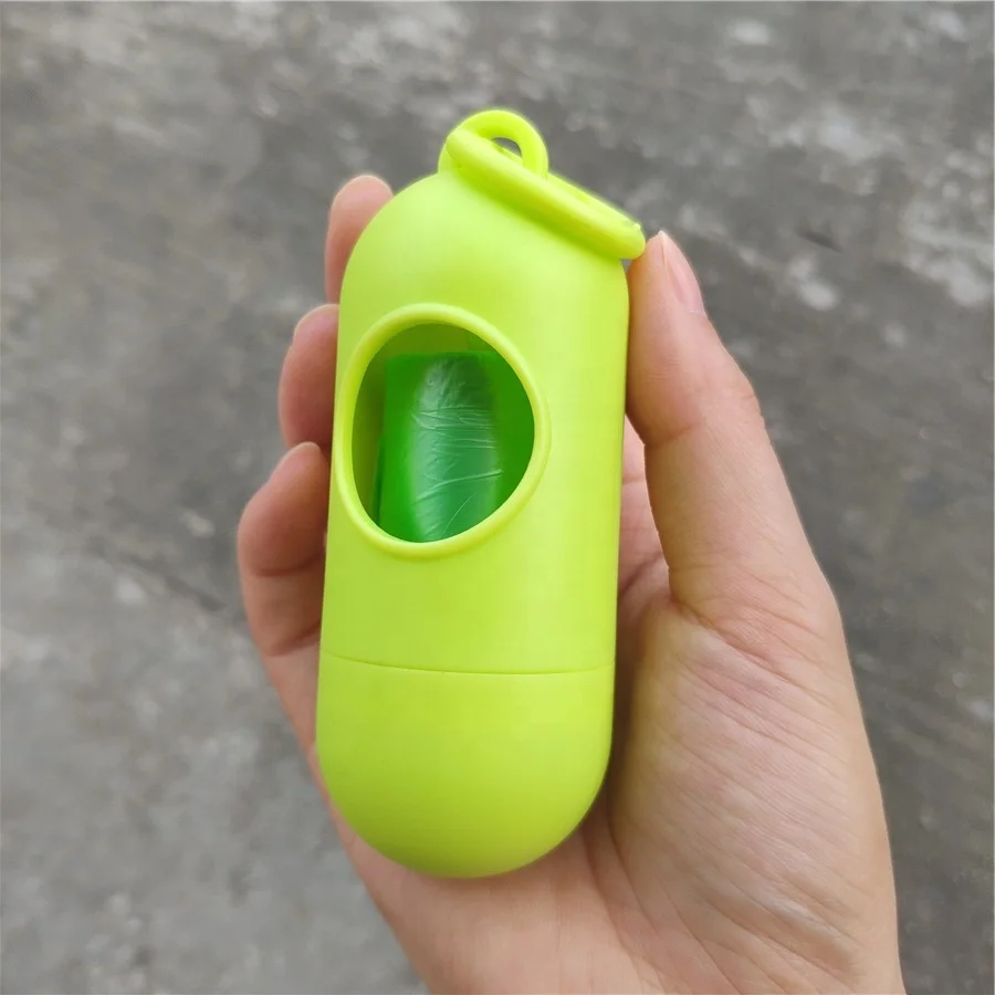 Portable Dog Pet Poop Litter Trash Box Garbage Bag Holder Dog Poop Dispenser Pet Stuff