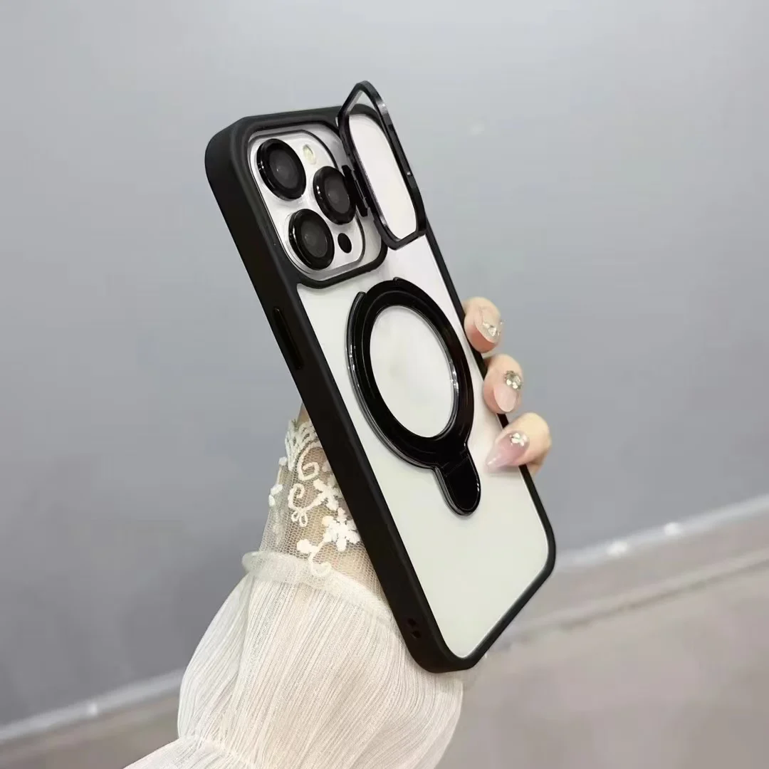 2025 Latest Mobile Phone Cases Luxury Cell Phone Cases With Holders Metal Phone Cases For iPhone Pro Max Samsung Ultra