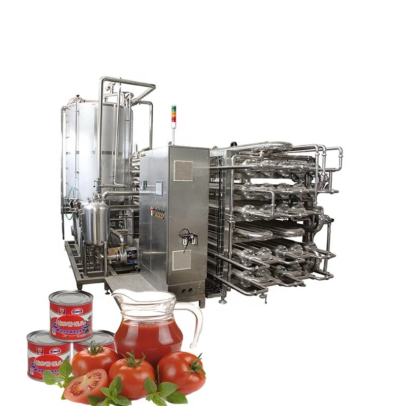 
Tomato paste in small processing making machine line in shanghai 