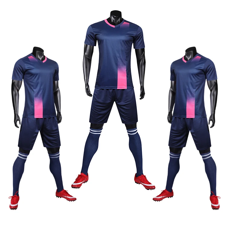 Wholesale Sublimation Custom Logo Football Jerseys Boys Soccer Clothes Sets Men Soccer Training Suit